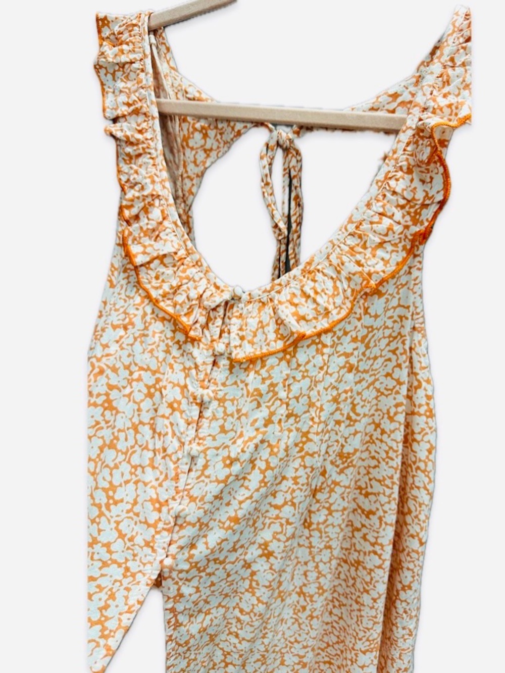 Rare‼️EUC BY ANTHROPOLOGIE set
SLEEVELESS RUFFLE NAP DRESS with RUFFLE SHORTS - Picture 12 of 14